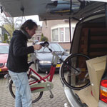 Fiets laden